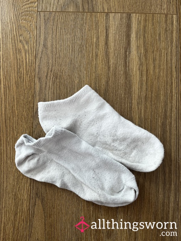 White Ankle Socks