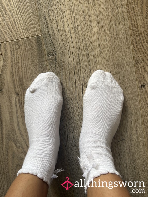 White Ankle Socks