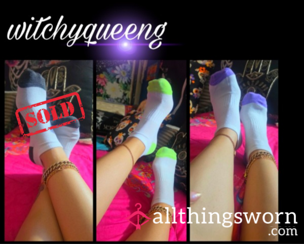White Ankle Socks
