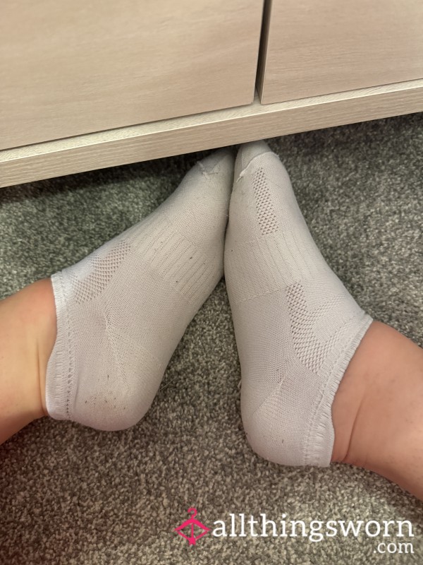 White Ankle Socks