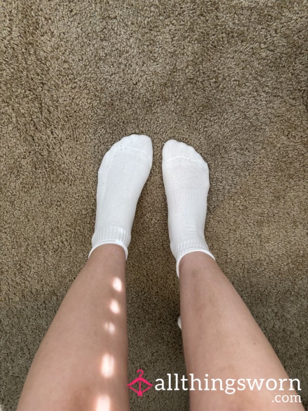 White Ankle Socks