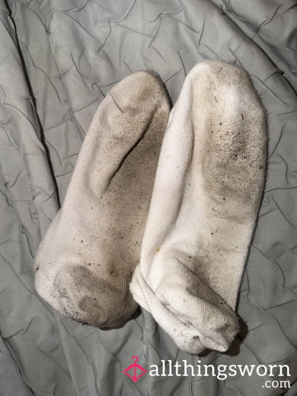 White Ankle Socks👣