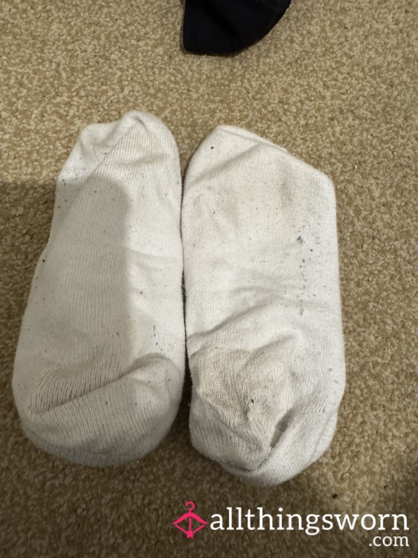 White Ankle Socks