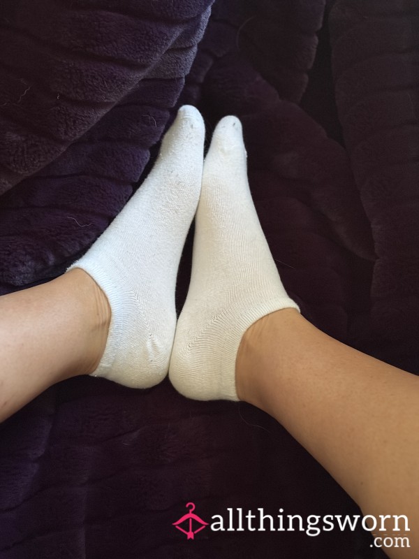 White Ankle Socks