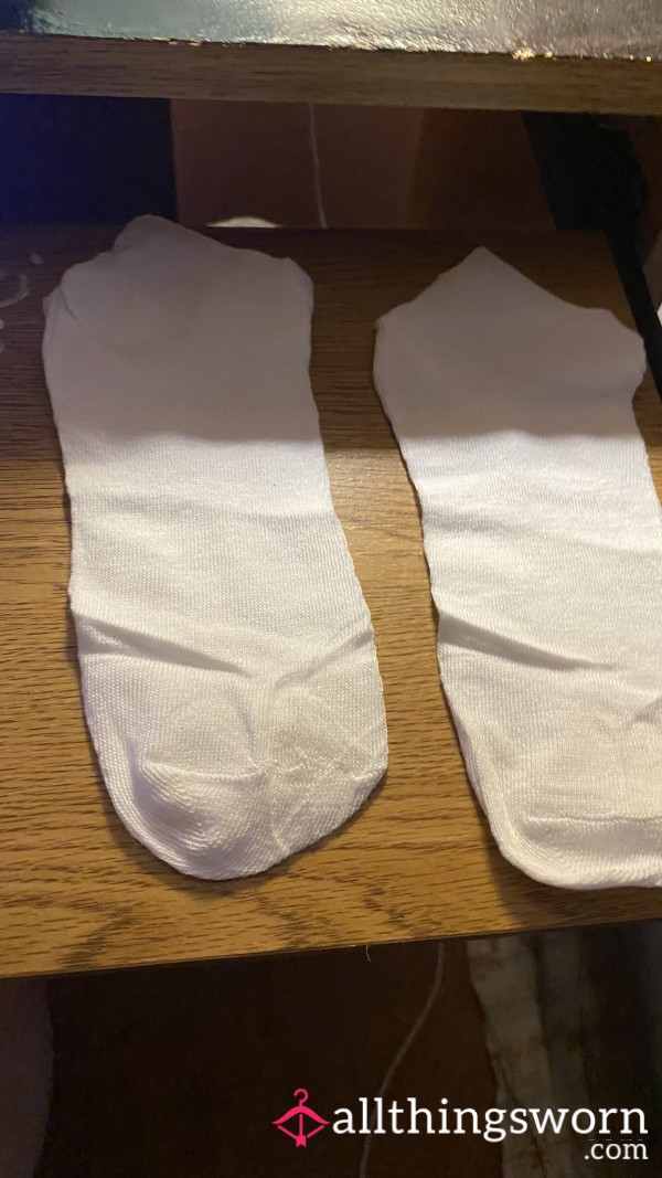 White Ankle Socks