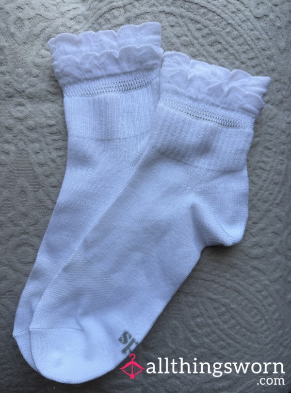 White Ankle Socks