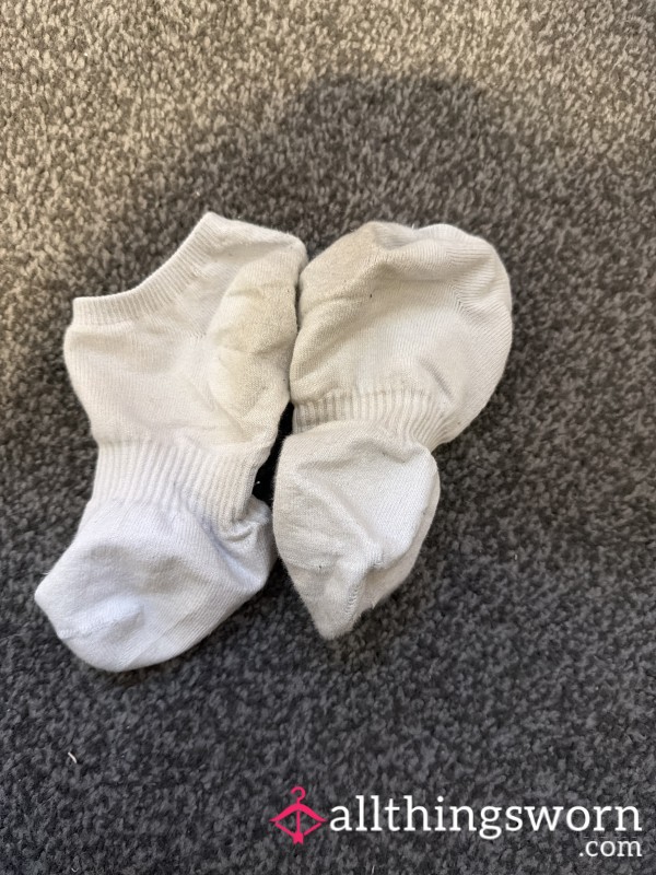 White Ankle Socks