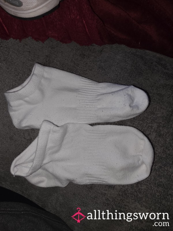 White Ankle Socks