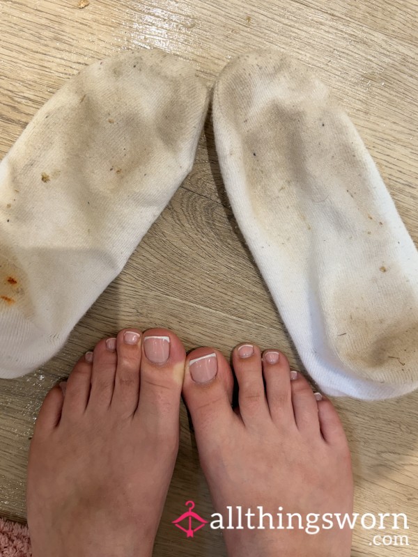 White Ankle Socks | 72hr Wear Inc Housework Day