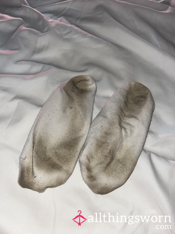 White Ankle Socks FILTHY ‼️