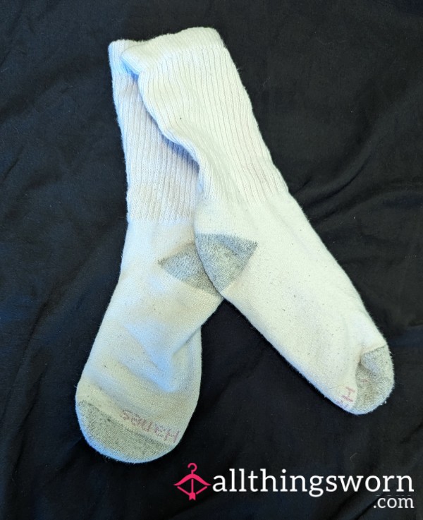 White Athletic Hanes