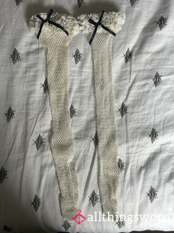 White Babydoll Stockings