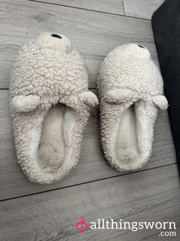 🐻White Bear Slippers