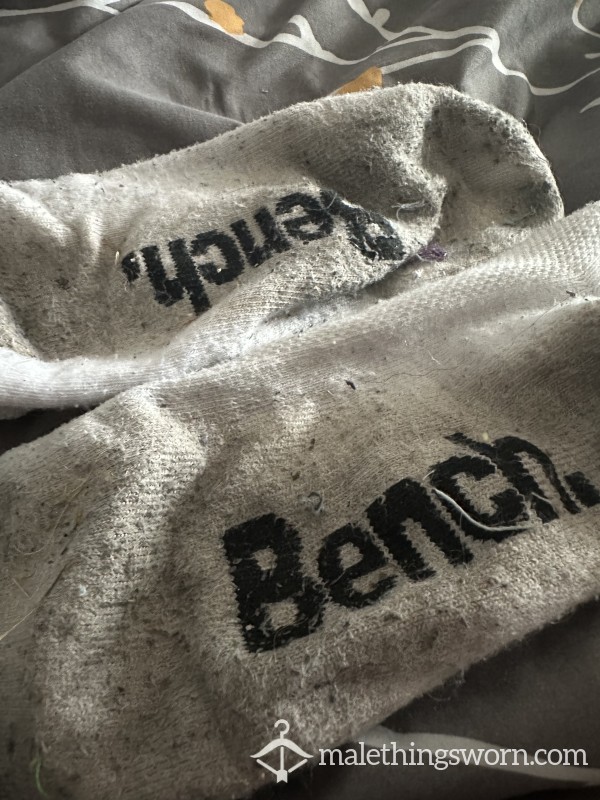 White BENCH Socks