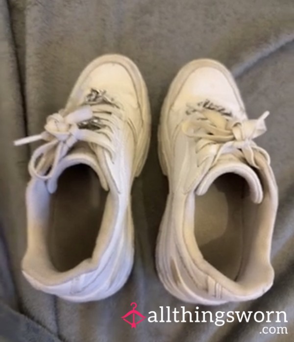 White Bershka Trainers