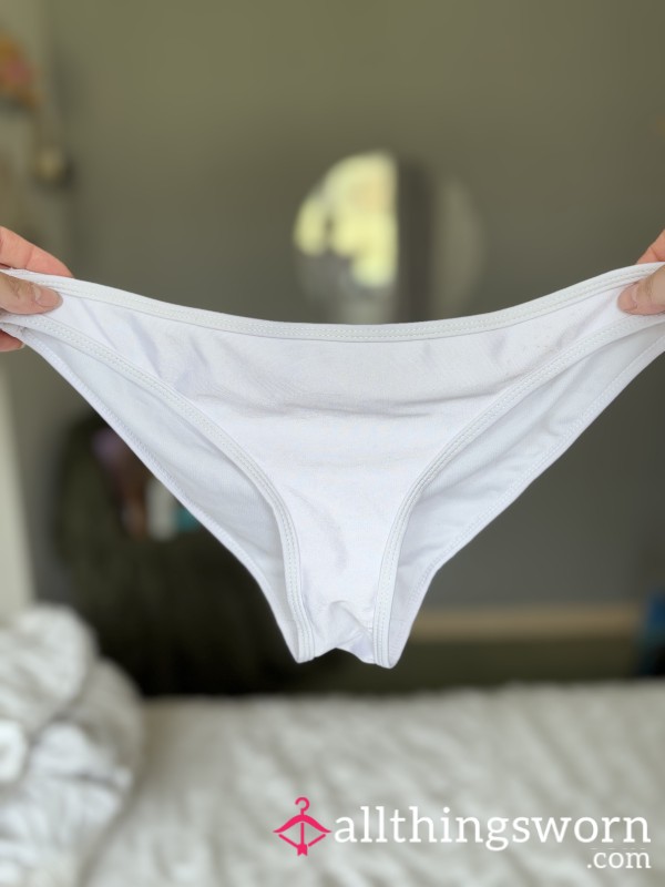 White Bikini Bottoms