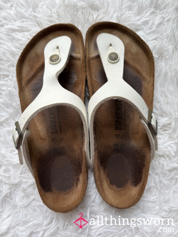 White Birkenstocks