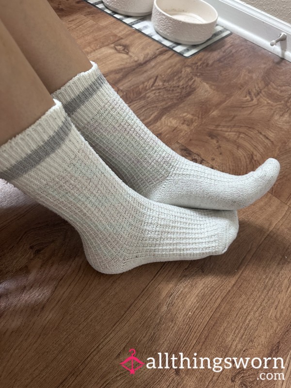 White Boot Socks