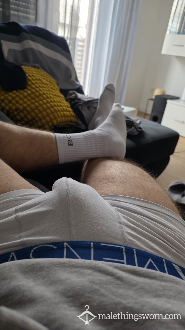 White BOX Boxershorts Already Wearing Them