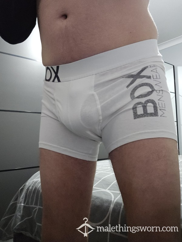 White Box Wear Boxers