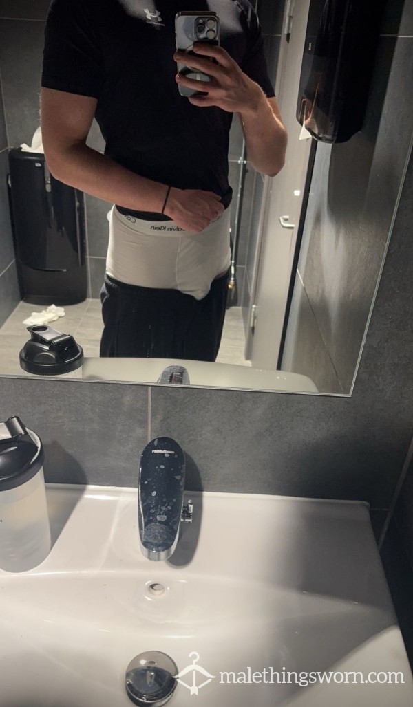 White Boxers Calvin Klein - Worn