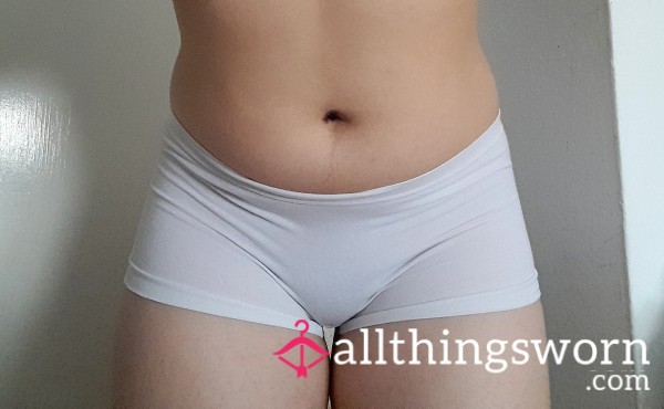 White Boyshorts