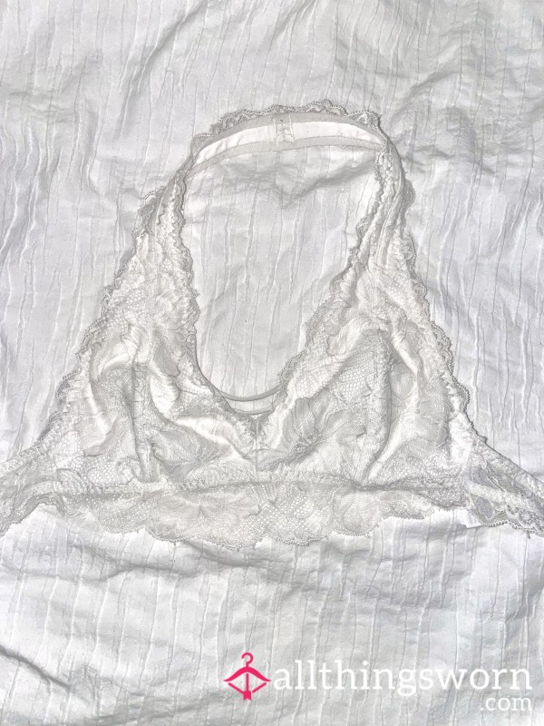 White Bralette From School
