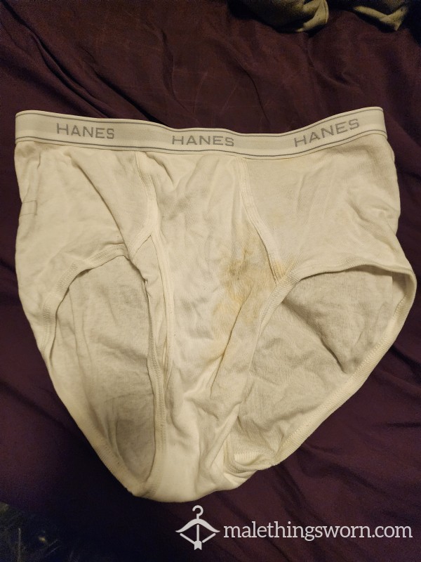 * SOLD *White Briefs For You