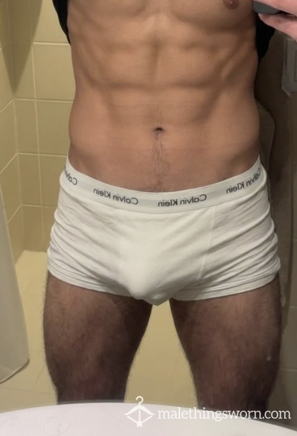 White Calvin Klein Underwear 🤍