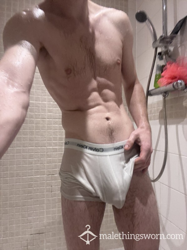 White Calvin Kleins