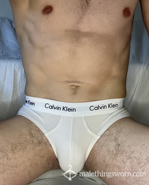 White Calvins Slip