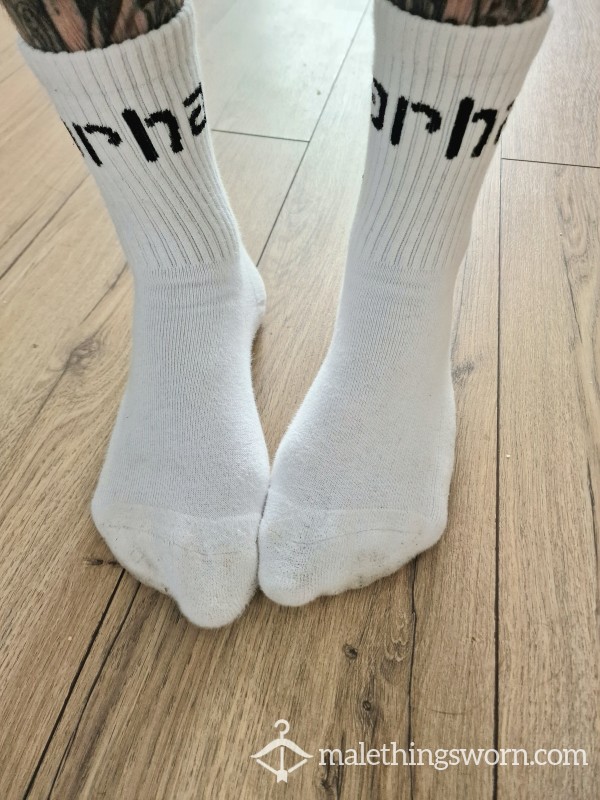 White Carhartt Socks