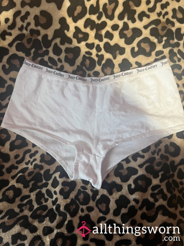 White Cheeky Underwear