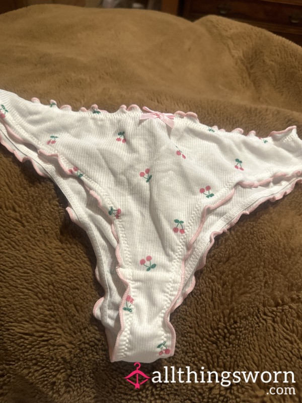White Cherry Knickers