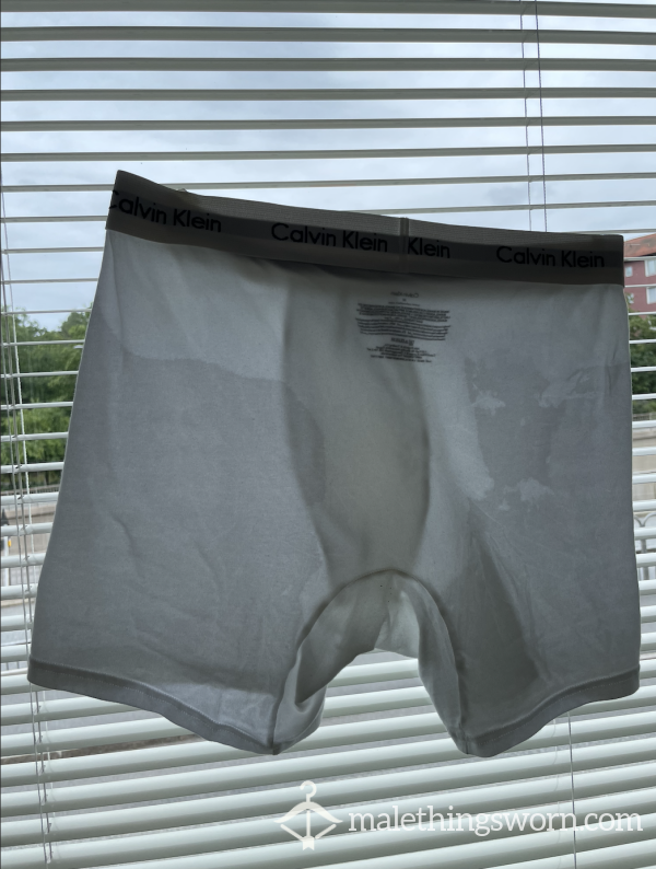 White CK Boxers