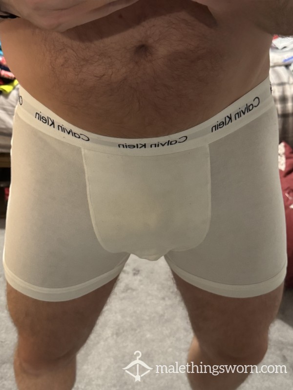 White CK Boxers - At One Point Anyway ;)
