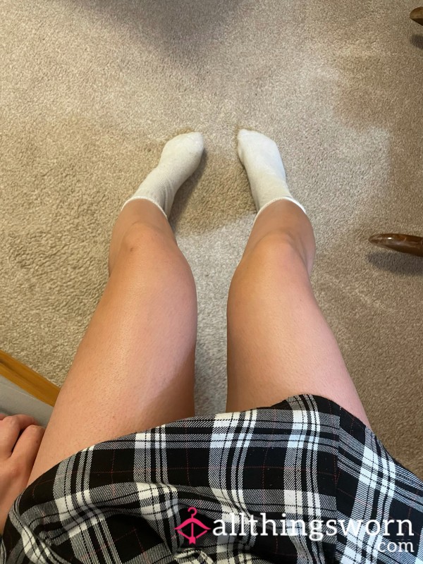 White College Cotton Socks 24hours Wear