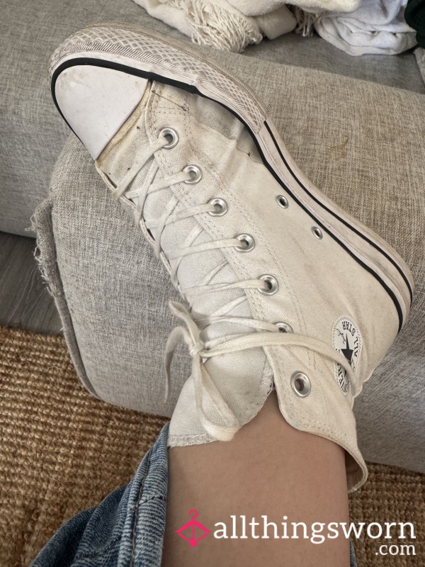 White Converse