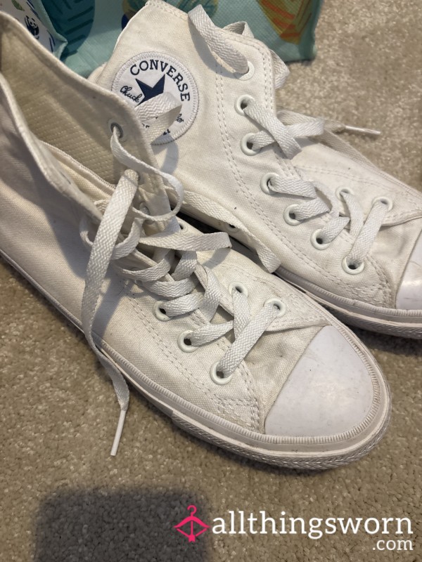 White Converse