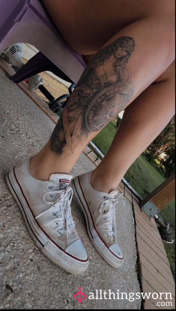 White Converse