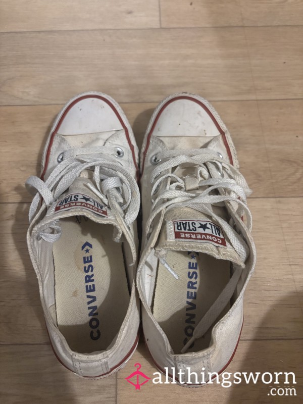 White Converse Trainer
