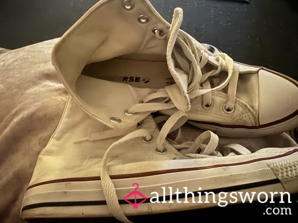 White Converses (full Summer Wear)