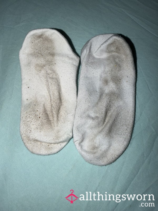 White Cotton Ankle Socks🤍