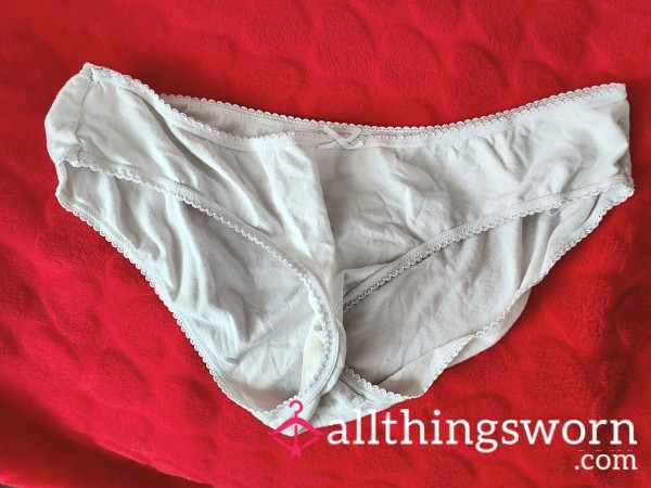 White Cotton Briefs