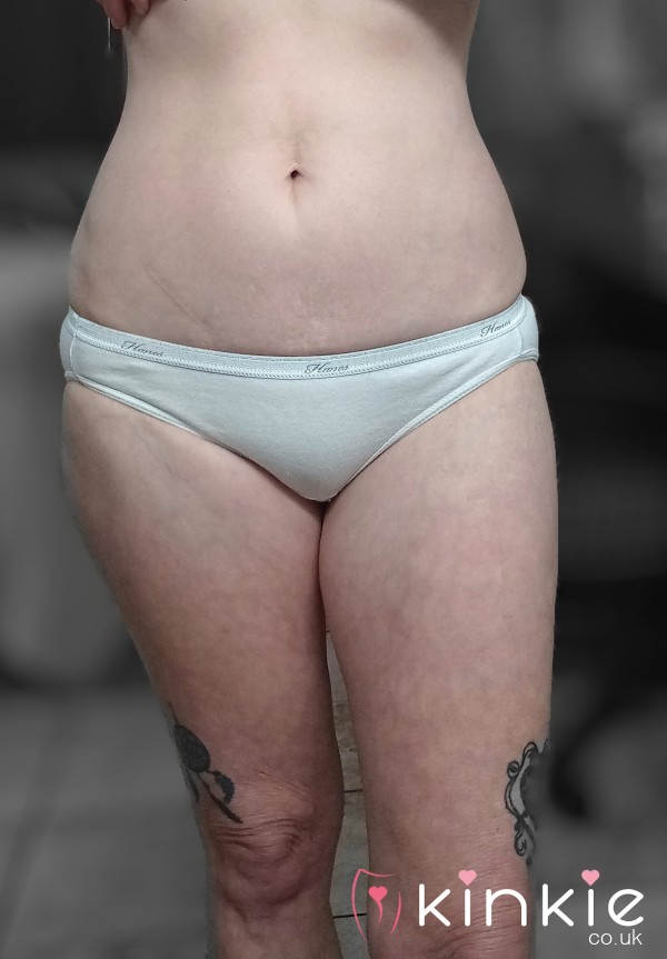 White Cotton Dirty Panties