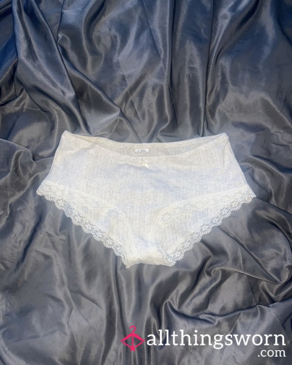 White Cotton Full Brief