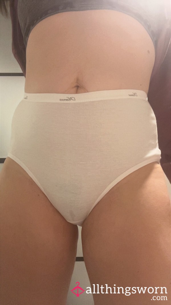 White Cotton Hanes