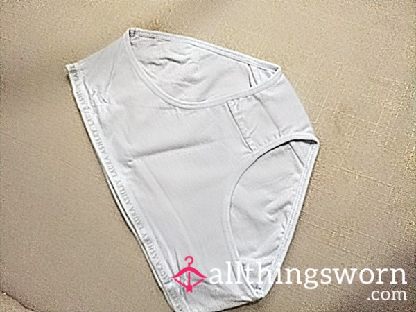 White Cotton Pair Of Panties