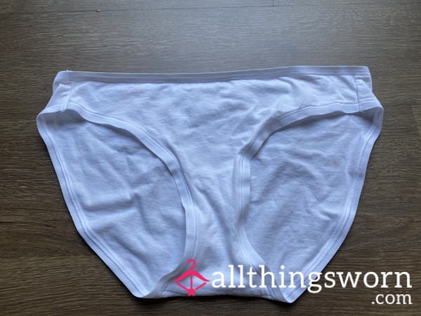 White Cotton Panties