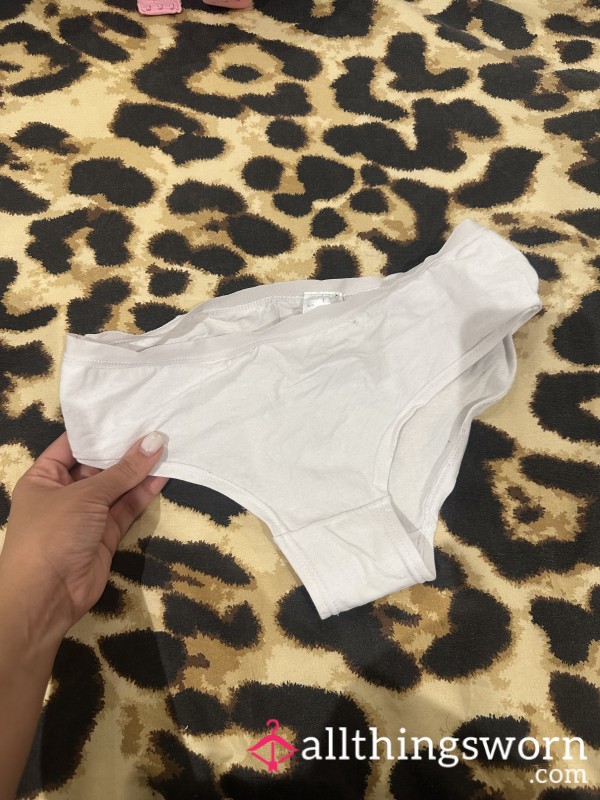 White Cotton Panties